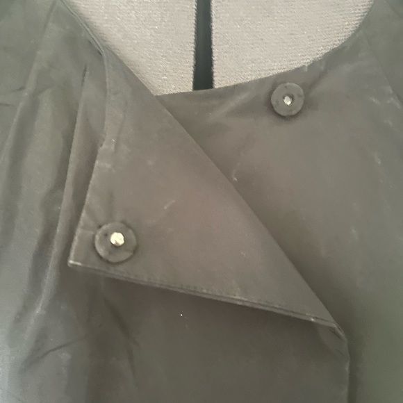 BCBG cropped dressy jacket with feathered sleeves - Picture 4 of 8